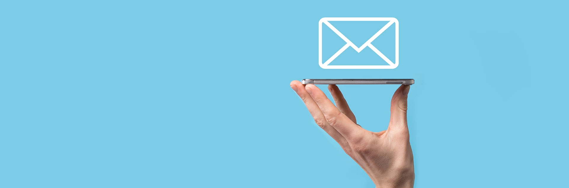 Brieficon über Smartphone